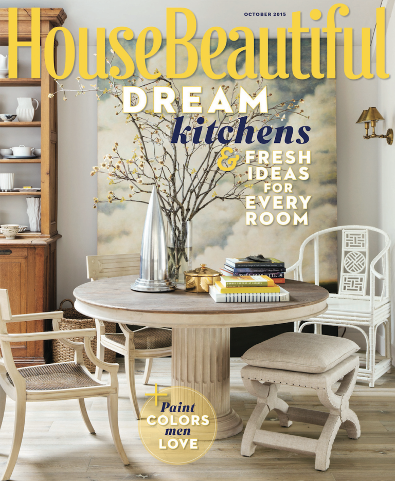 House Beautiful - Charming Block-Printed Wallpapers